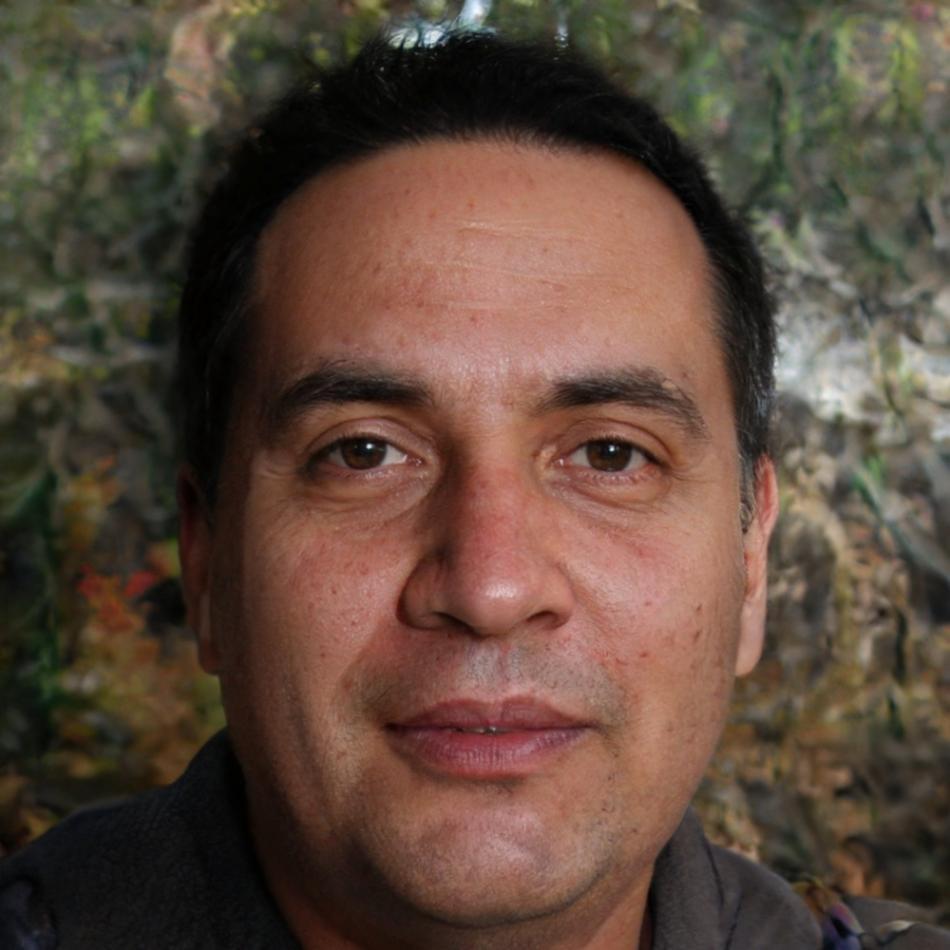 Retrato profesional de instructor especializado en técnicas de corte